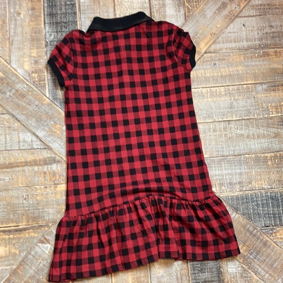 Polo Ralph Lauren plaid dress. Red/black. So adorable. Size 8-10. - Picture 5 of 5